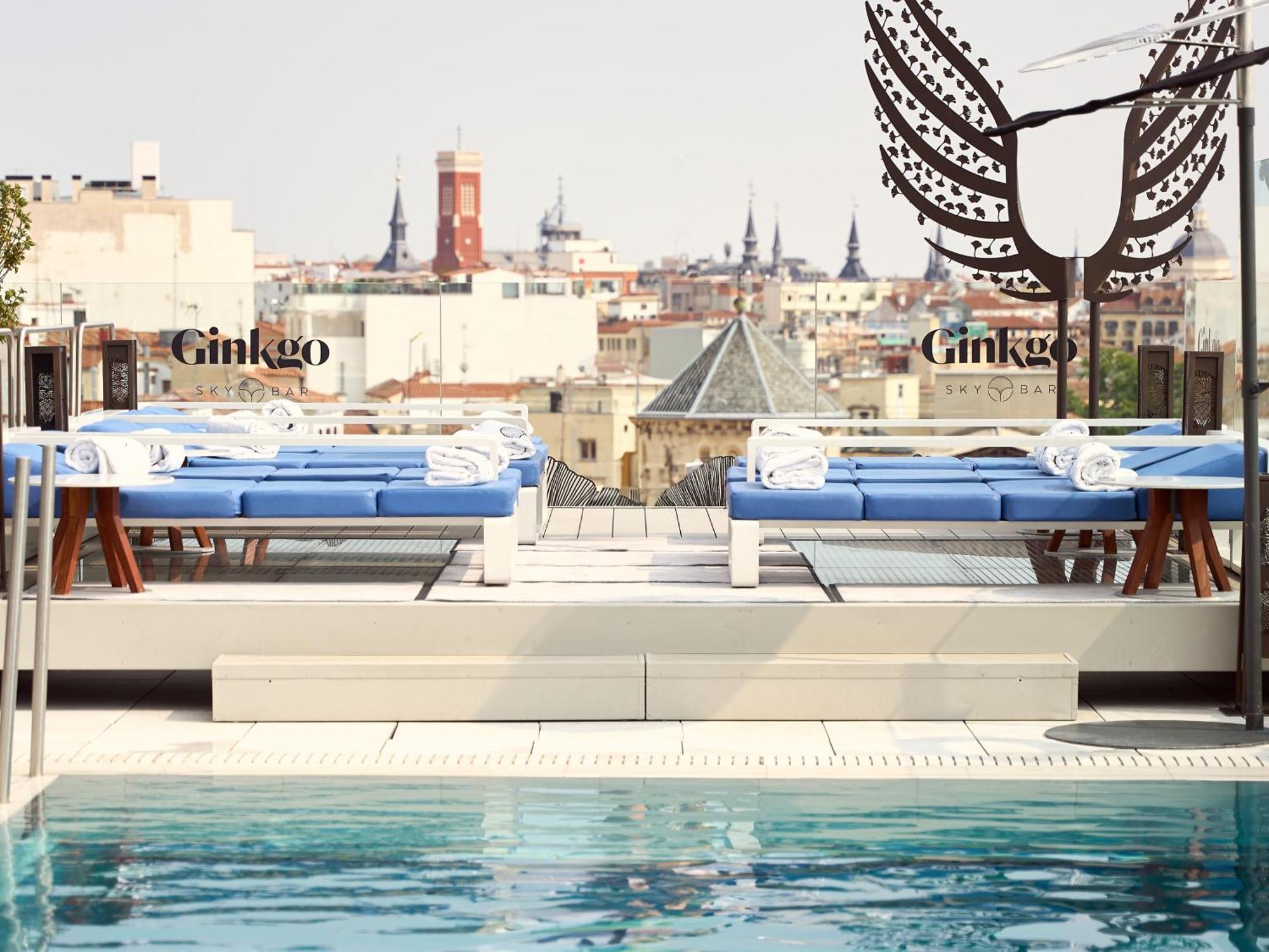 Vp Plaza Espana Design Мадрид Екстериор снимка The pool at the hotel